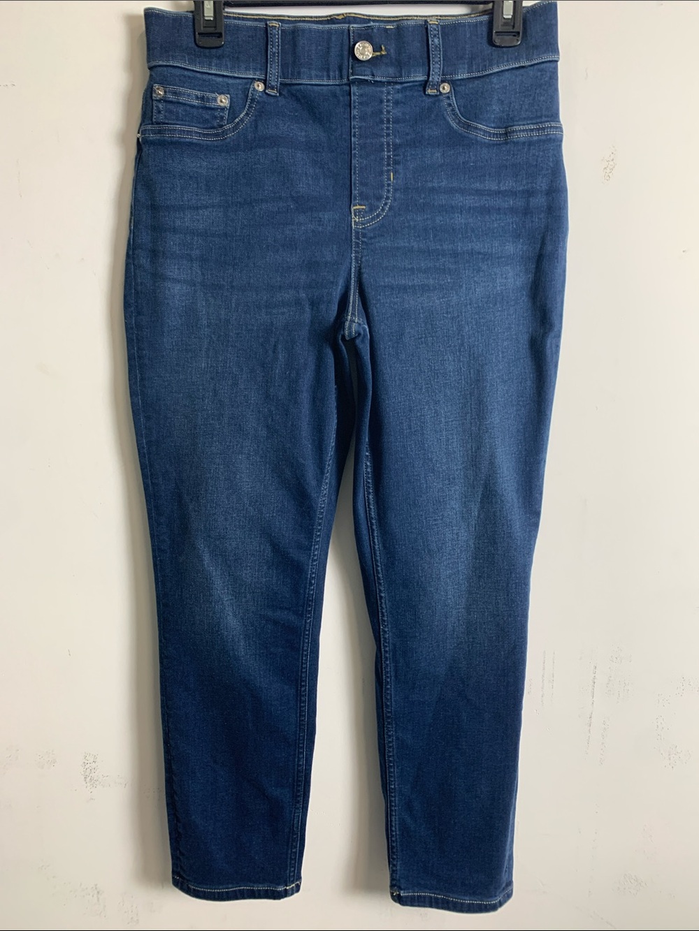 SPANX Dark Blue Skinny Stretch Jeans